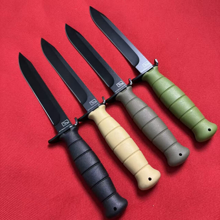 格洛克78一体龙骨户生存外探险野外求生露营高硬度便携多功能工具 卡其色