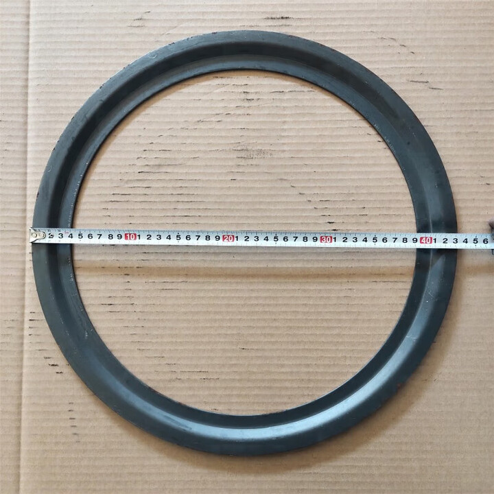 许棋杏柴火灶锅圈整套家用炉圈柴火炉配件大全铁圈圈农村钢板灶圈加厚炉 外径43cm内径36cm