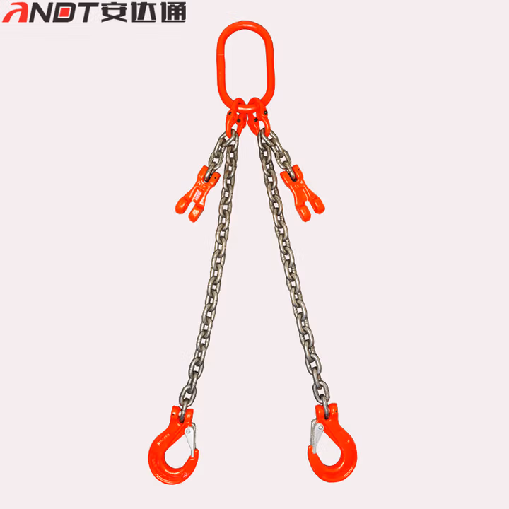 安达通 起重链条配件 起重链条吊环索具连接器套环吊索具配件锁链工具 5.3吨起重