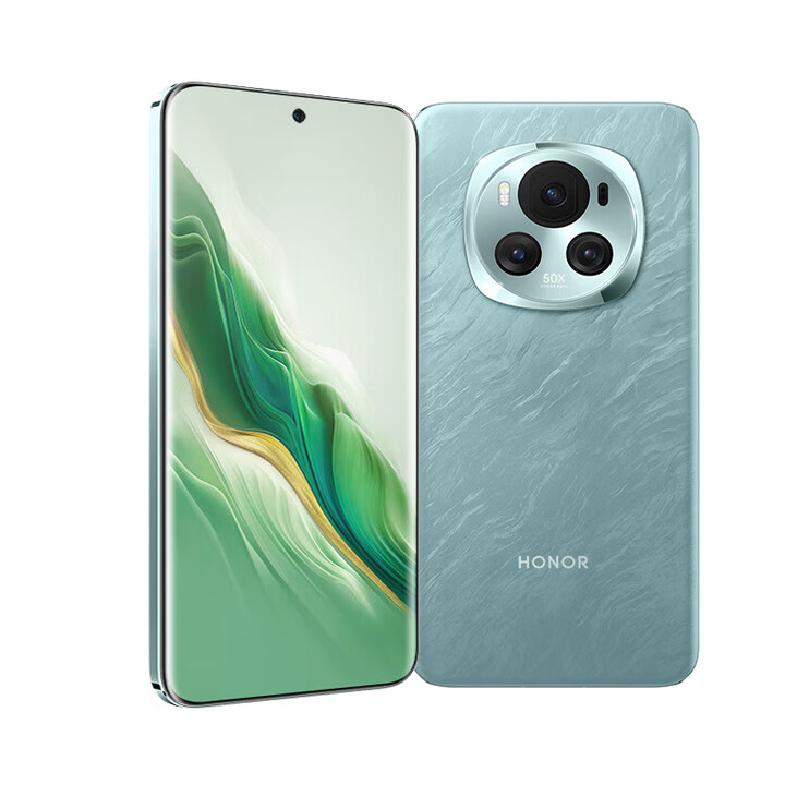 荣耀Magic6 单反级鹰眼相机 巨犀玻璃 5450mAh第二代青海湖电池 新品5G手机魔术6 海湖青 12GB+256GB