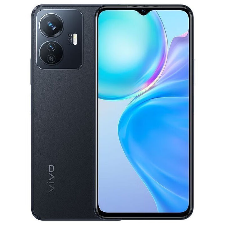 vivo y77e 6.58英寸护眼屏 200%超大音量 大内存长续航5G智能 晶岩黑 8GB+128GB（详情页有说明）