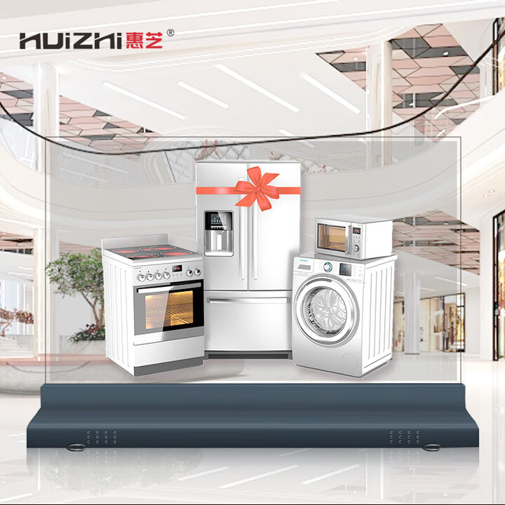 55英寸OLED透明屏柔性屏广告科技馆异形显示屏立式商用智能自发光触控液晶大屏自发光超高清广告机 55寸OLED透明屏定制方案