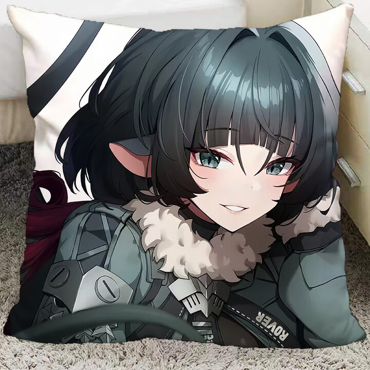 杜抱枕绝区零简杜同人游戏周边抱枕双面床头靠枕午睡靠垫 4 35x35厘米