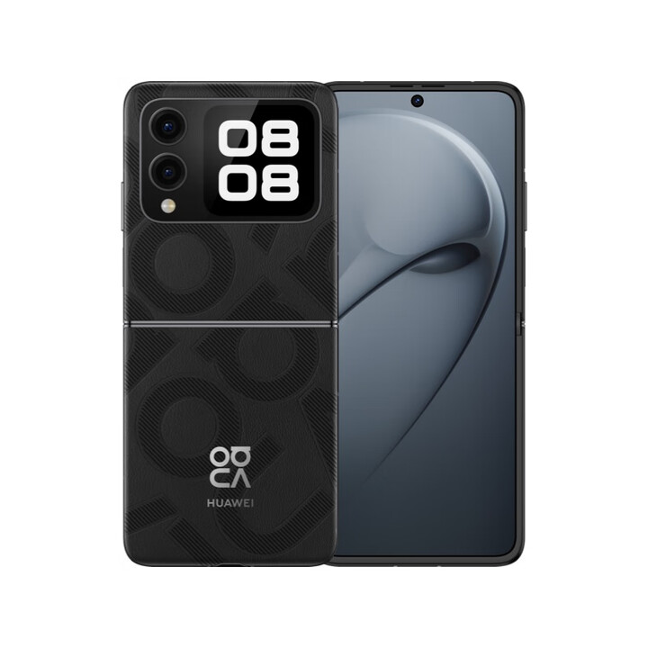 华为（HUAWEI）Huawei/华为 novaFlip（展机） 展样机时尚小折叠超轻薄折叠屏手机 赠送运费险详询客服 星耀黑 12GB+512GB