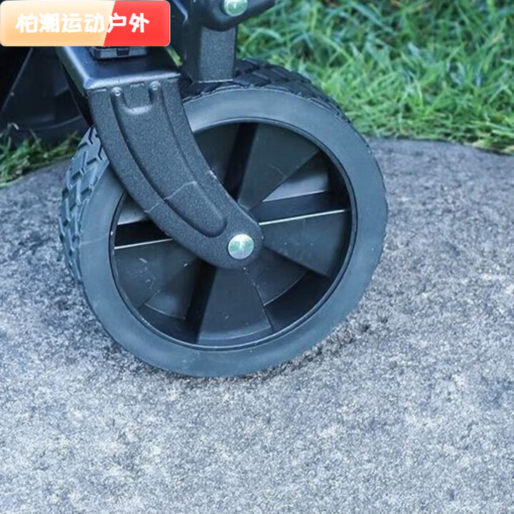 柏潮夏季遛娃神奇快递小拉车户外可折叠收纳方便迷你露营车迷你版拉车 材质超强称重100kg 轮子一个