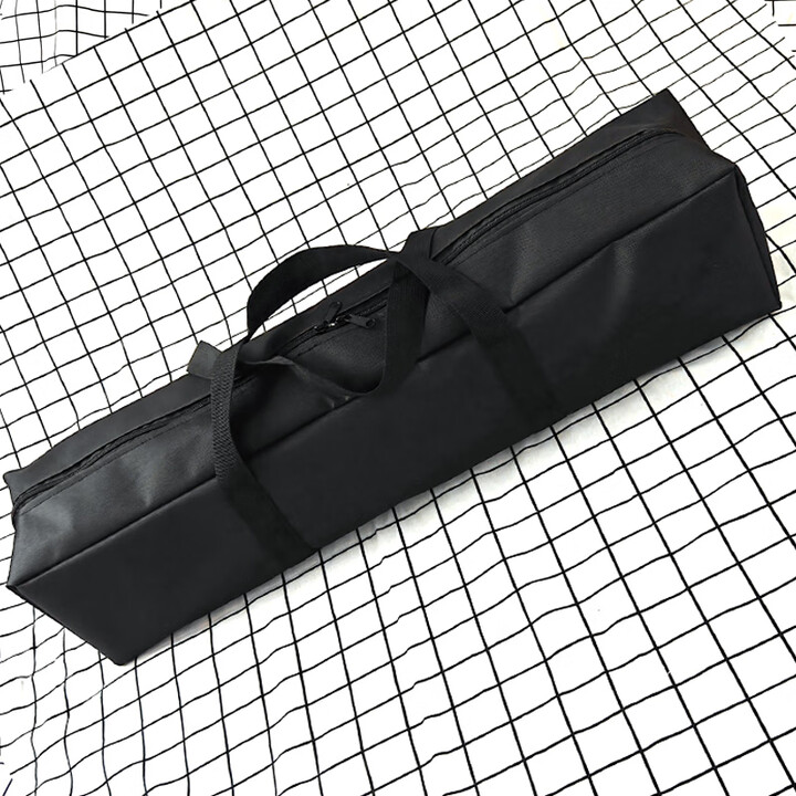 XMSJ户外帐篷收纳袋长款超大防水收纳通用包牛津布折叠椅蛋卷桌瑜伽包 黑色 90*20*20CM