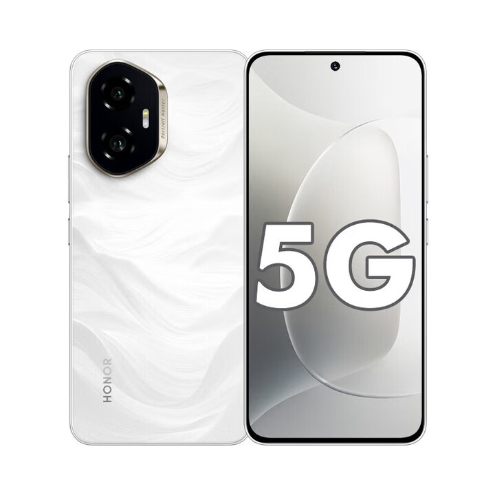 荣耀300 新品5G手机 超薄小直屏手机 玉龙雪 12+512GB全网通 官方标配(全新未拆封未激活)