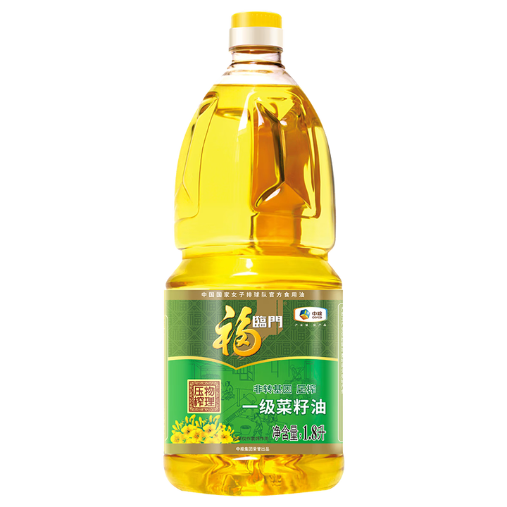 福临门福临门非转基因压榨一级菜籽油1.8l cz