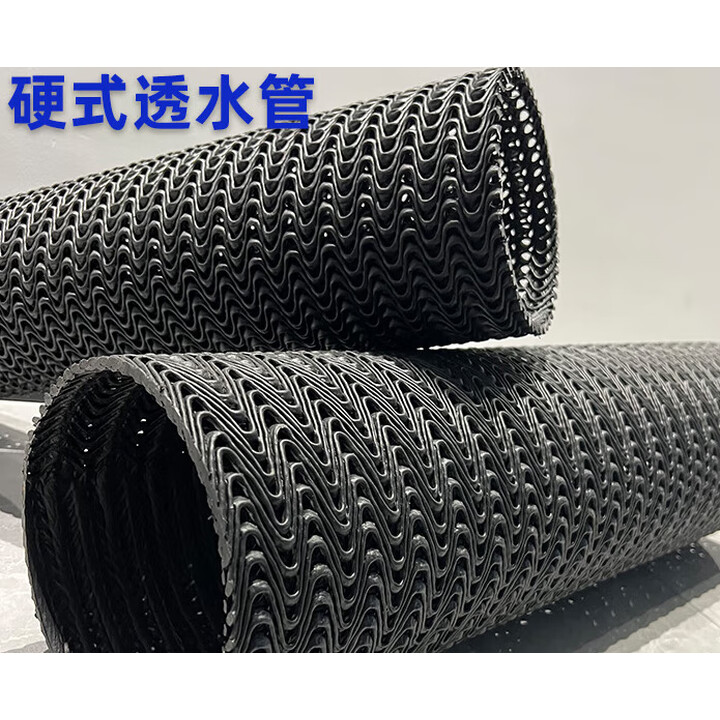 智宙盲管排水管塑料盲沟硬式透水管HDPE渗水管盲沟管排水管地下暗沟定 黑色直径150mm/米包布(不含运费【图片 价格 品牌 报价】-京东