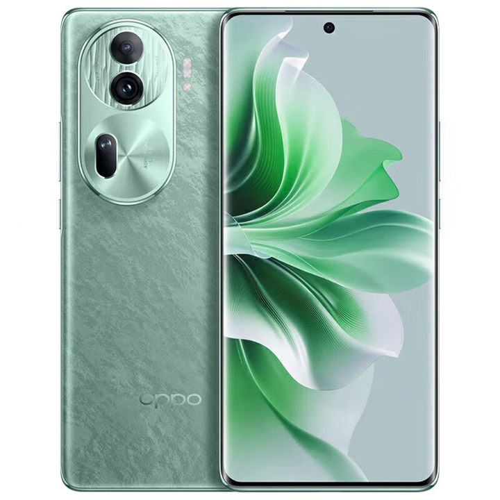 OPPOReno11Pro 新品5G全网双芯双卡 骁龙8+芯片 120Hz刷新率 超大电池 松石绿 12GB+512GB 单机＋原装80w快充＋店保1年