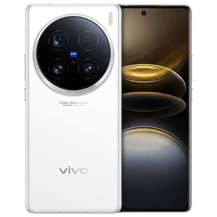 vivo X100 Ultra【原封未激活+全国联保+套餐可选】 云台级主摄 拍照 AI 手机 白月光 12GB+256GB 官方标配+原封未激活+全国联保