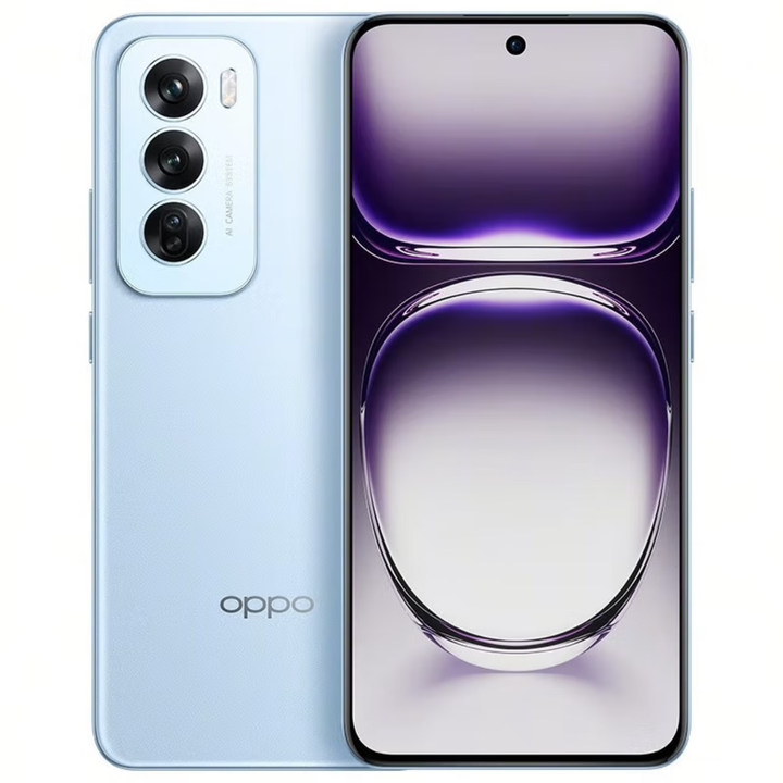 OPPOReno12 新款超美小直屏 Live图 全网通智能游戏拍照大内存旗舰AI 晨雾蓝 16GB+512GB 单机＋第三方品牌快充＋店保1年