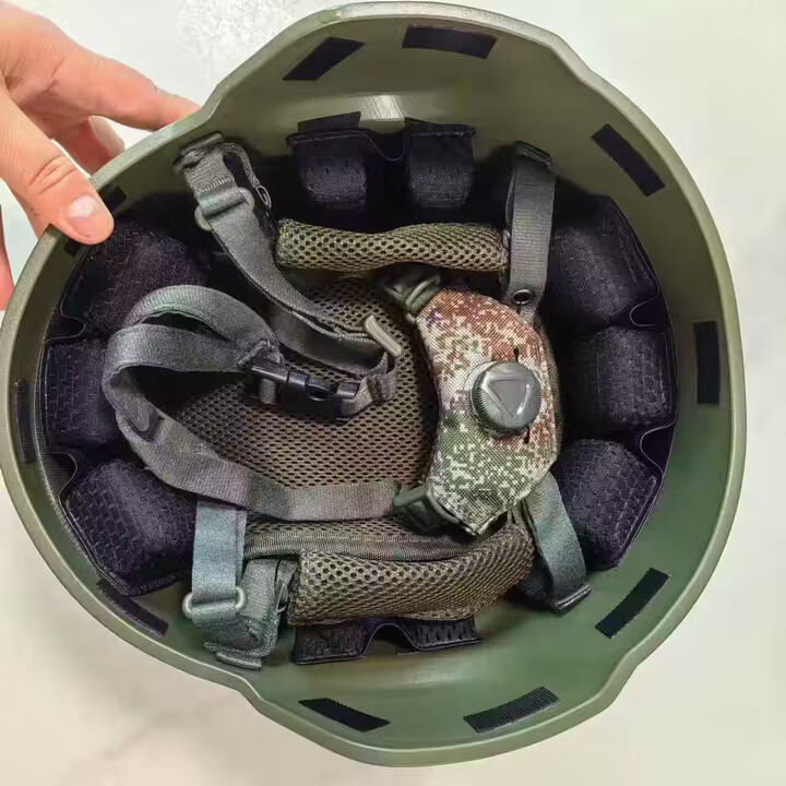 金力盾M19新式战术头盔凯夫拉训练头盔21超轻盔防护头盔玻璃钢布套内衬 400克超轻盔+盔套