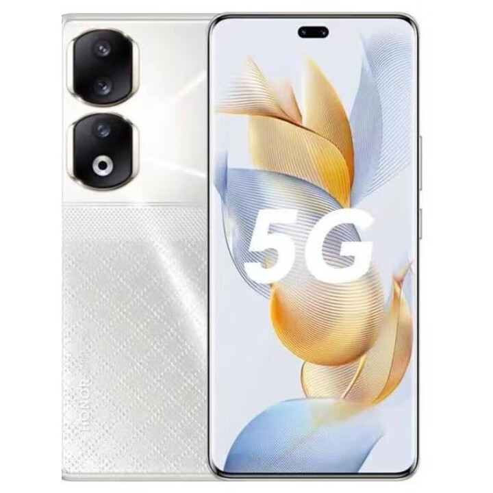 荣耀90Pro 展样机 原装2亿像素清相机 调光护眼屏5000mAh全网通5G  银色 16+512Gb