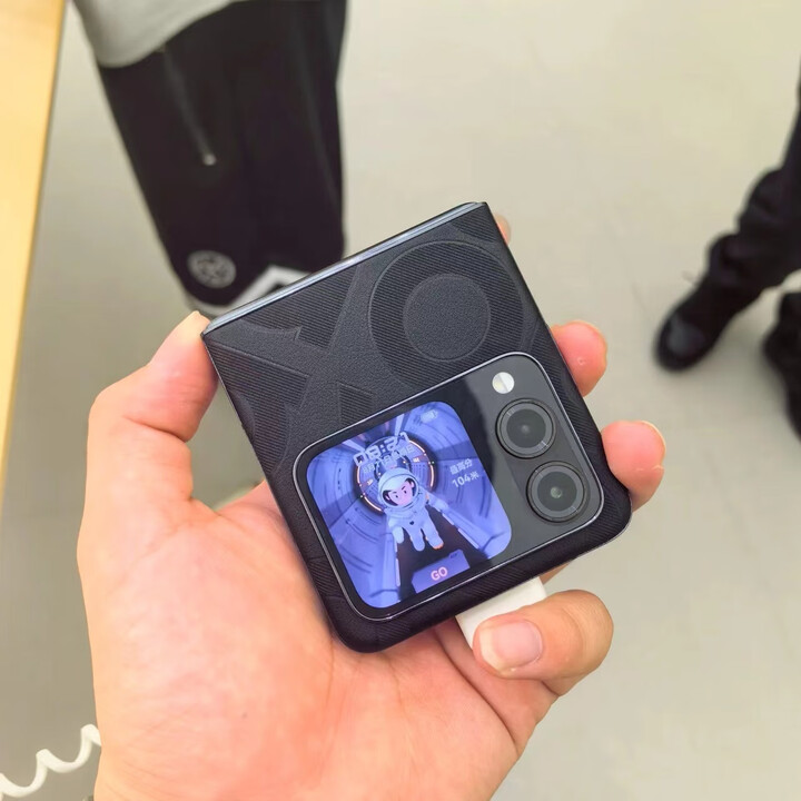 华为nova Flip全网通 全新未激活全网通双卡双待小折叠屏大内存智能原装正品行货手机 星耀黑 12GB+256GB 全新未激活