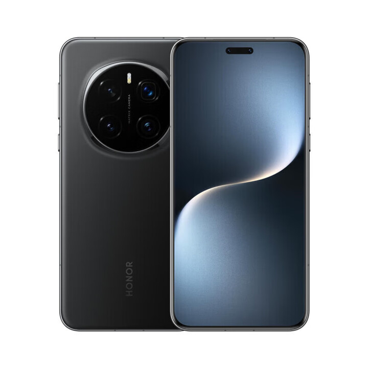 荣耀Magic7 Pro 分期免息白条可选新品5G手机 绒黑色 全款16GB+512GB