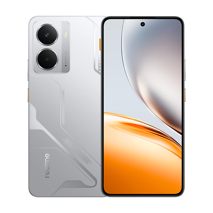 真我（realme）Neo7x  6000mAh大电池 第四代骁龙6性能芯 5G全网通 护眼电竞直屏 智能AI手机NEO7X 银翼机甲 8GB+256GB