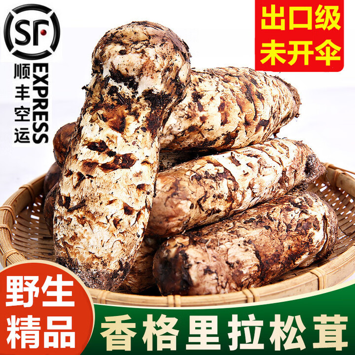 云南新鲜松茸香格里拉松茸野生菌特级未开伞菌菇煲汤菌子火锅食材 4-6cm香格里拉松茸-新鲜未开伞 250g-尝鲜【图片 价格 品牌 报价】-京东