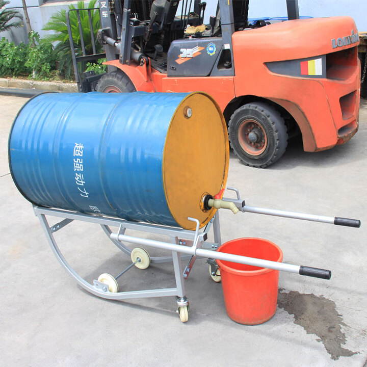 油桶搬运车多功能机械油桶倒料车手拉车轻便手推车 DF20B 304不锈钢材质表面哑光【图片 价格 品牌 报价】-京东