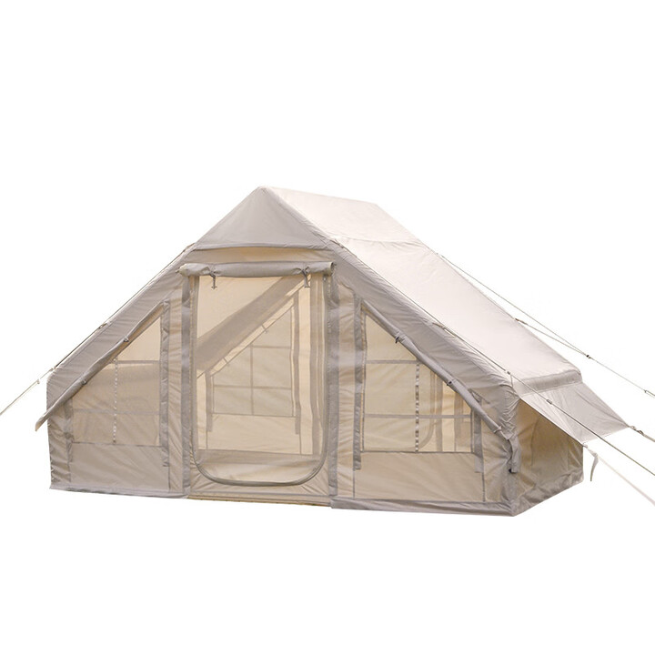 溪山韵水帐篷露营充气帐篷户外全自动野营沙滩防暴雨野外免搭快开天幕速开 300*200cm帐篷防潮垫 多人