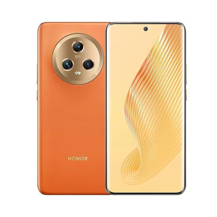 荣耀Magic5 骁龙8Gen2旗舰芯片八核全网通5G拍照游戏手机 然橙色（素皮） 16+512G 单机+品牌快充+店保一年