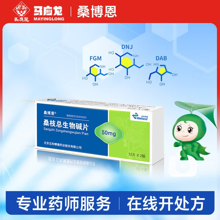 [桑博恩]桑枝总生物碱片 50mg*24片 2盒装【图片 价格 品牌 报价】-京东