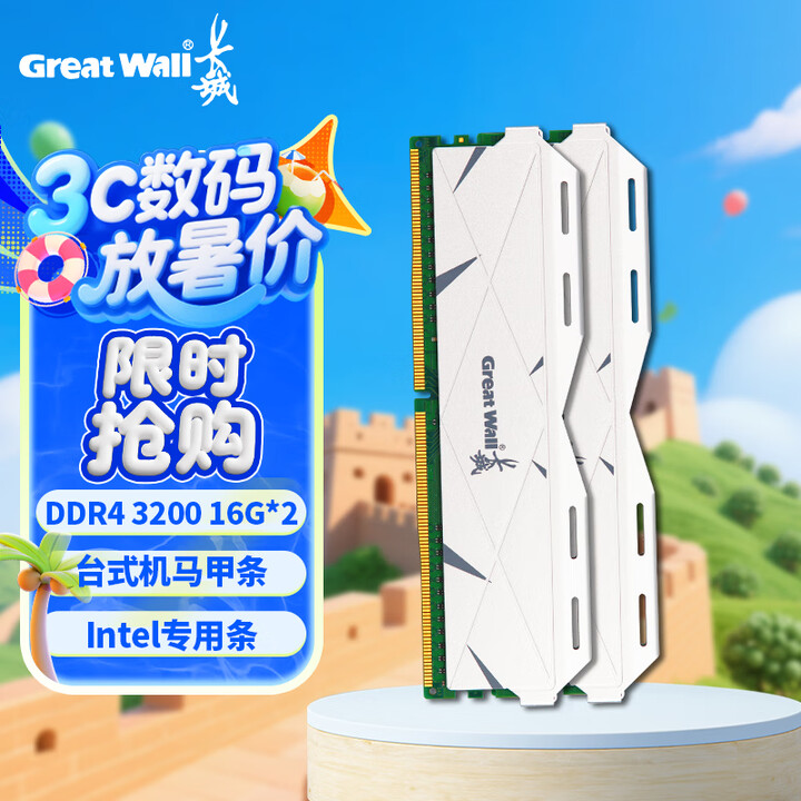 长城（Great Wall）32GB(16GBx2)套装 D...