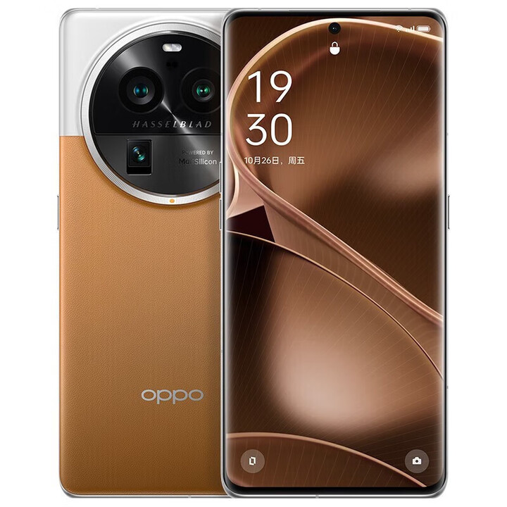 OPPOFindX6Pro 超光影三主摄哈苏影像 第二代骁龙8芯片 5G手机 大漠银月 16GB+512GB 单机+第三方品牌快充