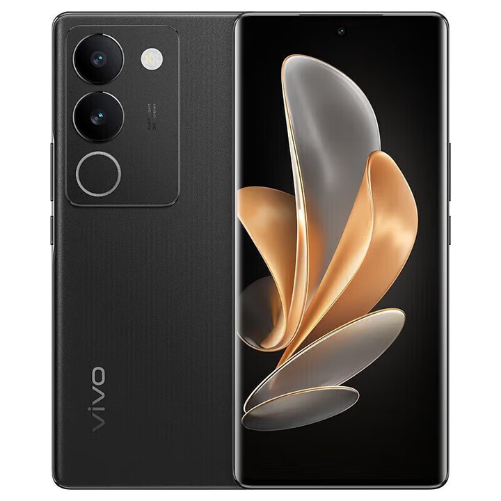 vivoS17t 80W闪充 前置5000万广角柔光 后置智慧柔光环 vivoS17t 玄黑 12GB+512GB 单机+第三方品牌快充+店保一年