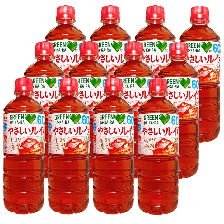 三得利(Suntory)日本进口三得利路易波士茶饮料GREEN DAKARA Rooibos博士茶饮料 路易波士茶 600mL*12瓶【图片 ...