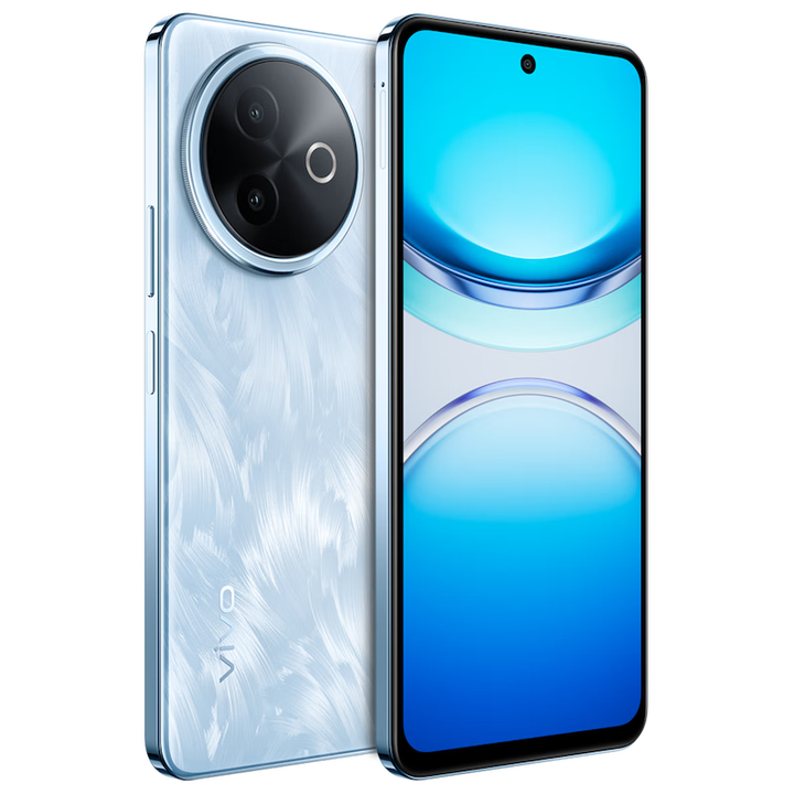 vivoY300i   墨玉黑 全面抗摔金刚盾玻璃 400%双扬大音量 AI手机 vivo Y300i 雾凇蓝 12GB+256GB 单机+第三方品牌快充+全国联保