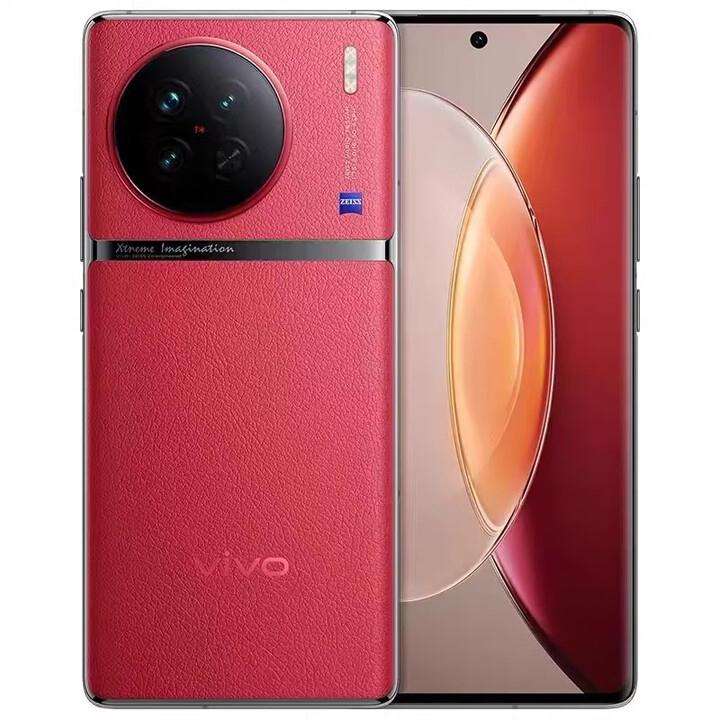 vivovivo X90新款曲屏120w闪充全网通5G超大内存学生高清拍照游戏手机 华夏红 中国大陆 12GB+256GB