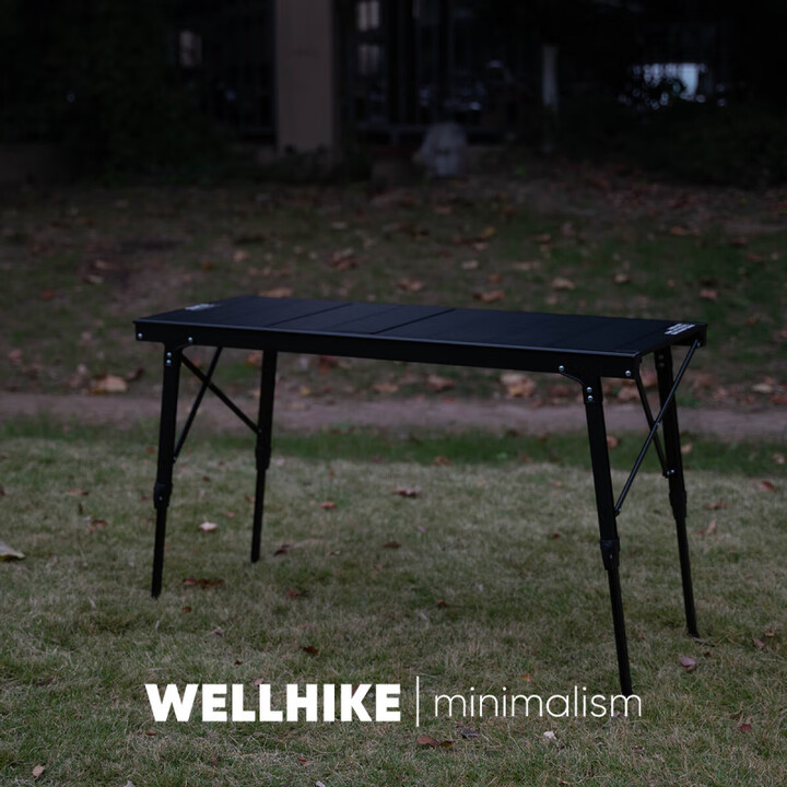 WELLHIKE户外SWS野迹升降IGT户外折叠露营便携桌野餐烧烤多功能桌子 SWS野迹四单元IGT升降桌