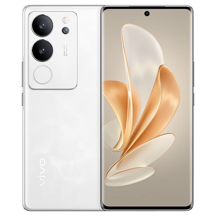vivoS17 Pro  5G通 前置5000万广角柔光 长焦人像镜头 快充 手机 冰白玉 12GB+512GB 单机+第三方品牌快充+店保一年