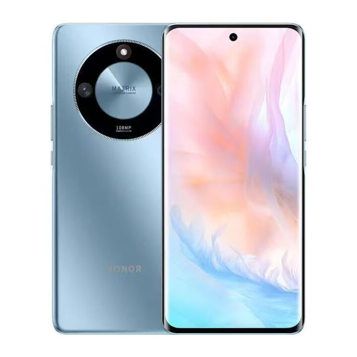 荣耀X50 1.5K超清护眼硬核曲屏 5800mAh超耐电池 骁龙芯片 勃朗蓝 12+256 单机+第三方品牌快充+店保一年