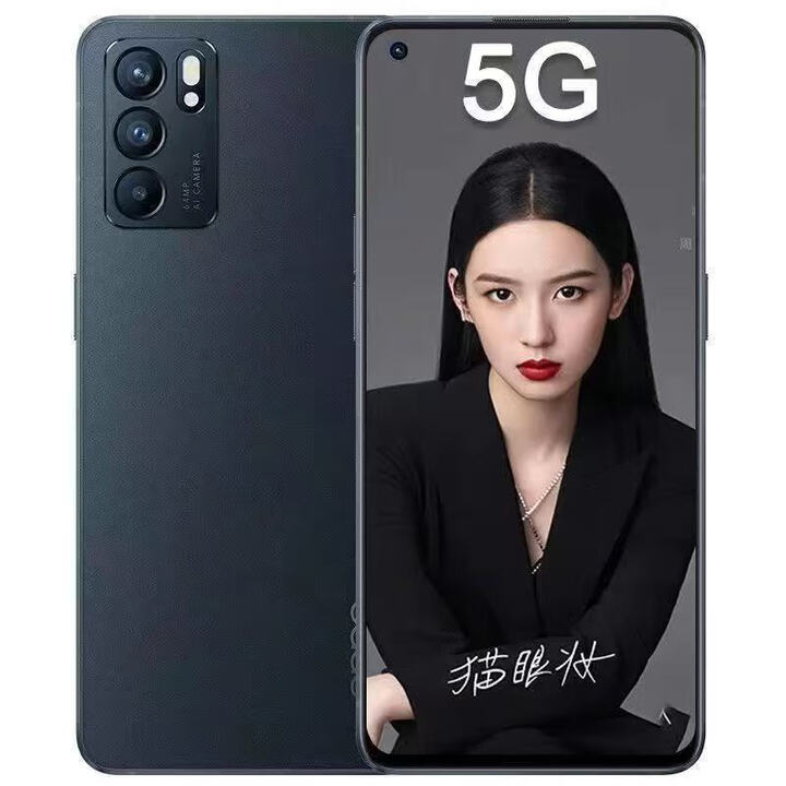 OPPO Reno8 双模5G手机 4500mAh大电池 轻薄长续航 80W超级闪充 oppo智能快充手机 Reno6 月海【面容识别】 8GB+128GB【国产屏幕】