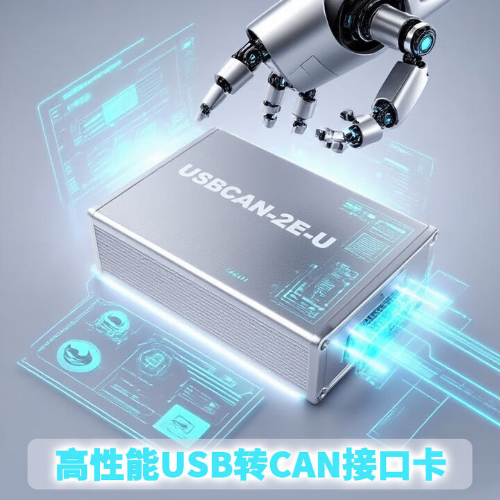 ZLG周立功CAN盒USB转CAN接口卡新能源汽车总线分析仪USBCAN-2E-U USBCAN-II+【图片 价格 品牌 报价】-京东