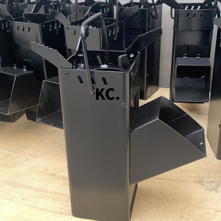 靠森（Kaooseen）柴火灶农村新型家用无烟可折叠炉灶户外露营烧烤野炊便携式火箭炉