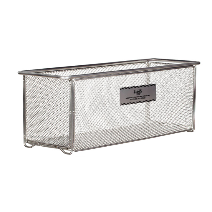 CARGO CONTAINERCARGO IGT桌配件户外折叠桌铝合金蛋卷桌露营野餐桌便携式轻量化 半单元台下网篮【银色】 无规格