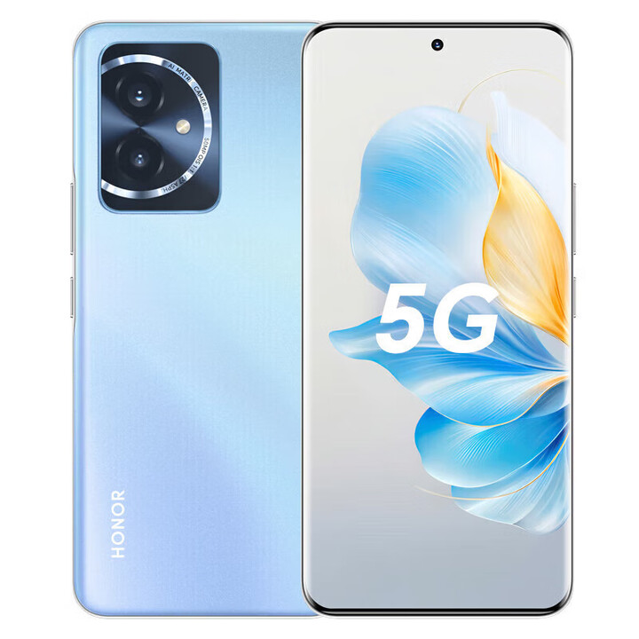 荣耀（HONOR）100  5G通手机 第三代骁龙7处理器 荣耀绿洲护眼屏  迷蝶蓝 12GB+256GB 单机+第三方品牌快充+店保一年