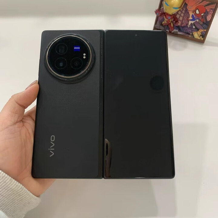 vivoXFold3Pro （展机）智能5G旗舰商务大屏幕236g超轻薄折叠手机赠送运费险详询客服 薄翼黑 12GB+256GB