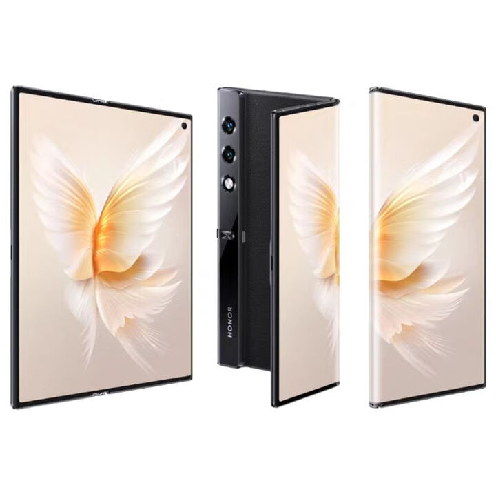 荣耀（HONOR）/荣耀 V Purse折叠屏手机5G通双卡双待智能游戏拍照 雅黑色 16GB+256GB x 5G全网通 x 套餐2