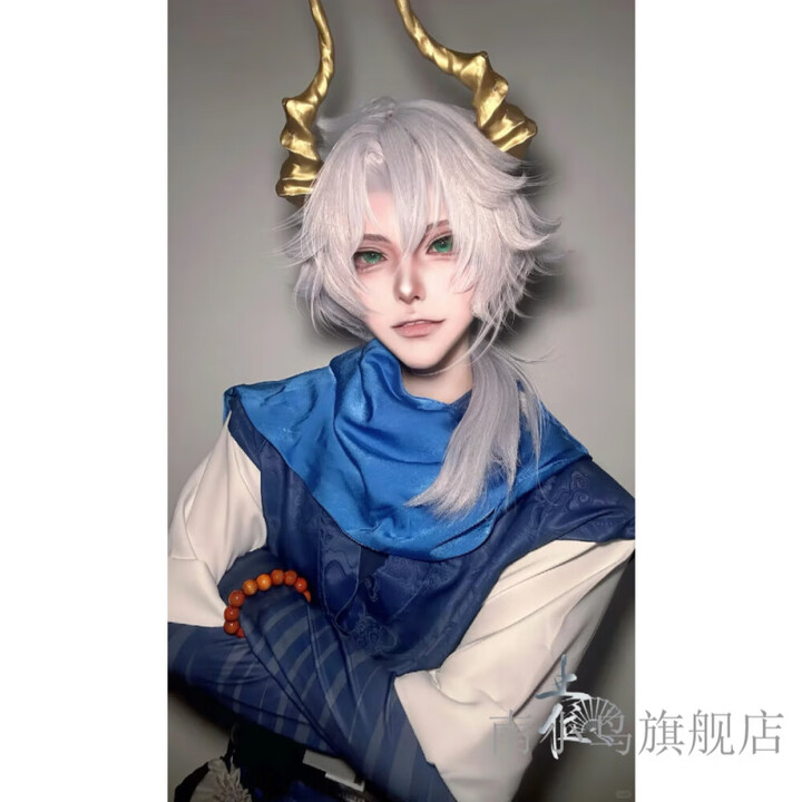南小鸟超自然行动组鬼新娘cos服逍遥cos服恐怖游戏角色汉服cosplay 逍遥头饰一对48 M【图片 价格 品牌 报价】-京东