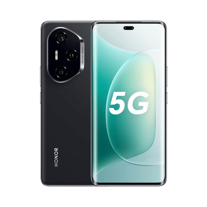 荣耀300Pro 5GAI手机  单反级雅顾人像 绿洲护眼屏 第三代骁龙8  墨岩黑 16GB+512GB 单机+第三方品牌快充+全国联保