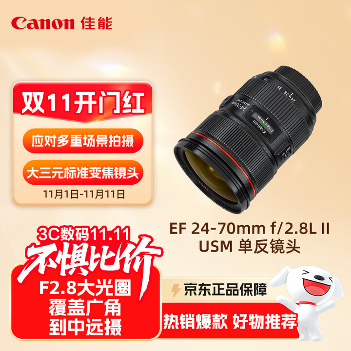 佳能（Canon）EF 24-70mm f/2.8L II ...