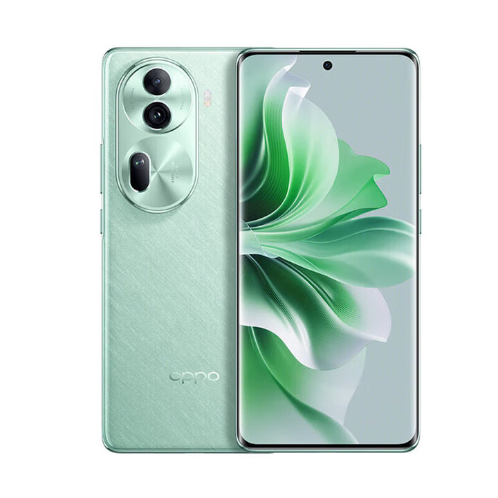OPPOReno11 Pro  5G通 骁龙8+旗舰芯 拍照光影美学家 Reno 11Pro 松石绿 12GB+512GB 单机+第三方品牌快充+店保一年