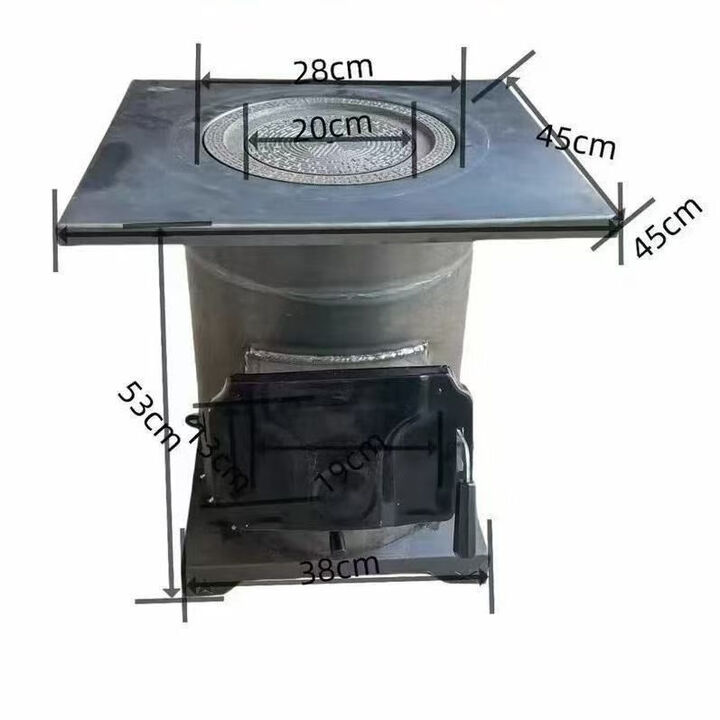 其他家取暖炉家用室内农村柴煤两用冬季新款加厚无烟气化烧木柴烤火炉子 2025款新型气化采暖炉