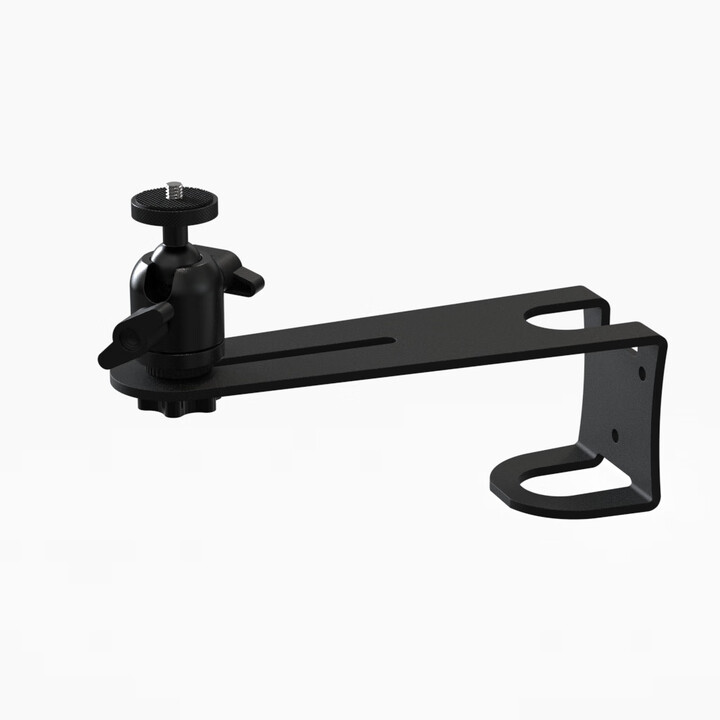 PIESTEEL投影仪支架极简家用适用小米极米当贝侧墙壁支撑 双手柄万向云台款