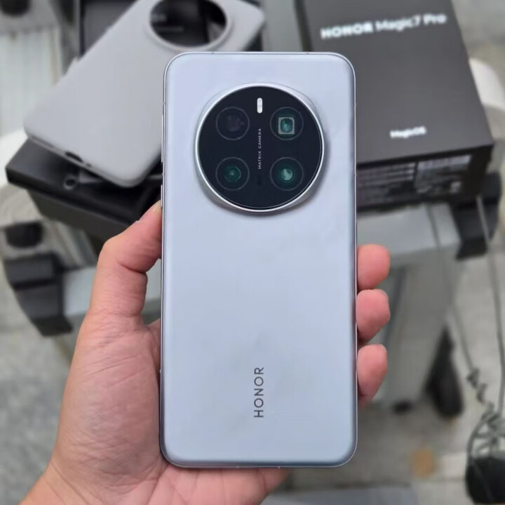 荣耀honor/荣耀 Magic7Pro（展机）第三代青海湖电池MagicOS 9.0 5G智能手机赠送运费险详询客服 天际蓝 12GB+256GB