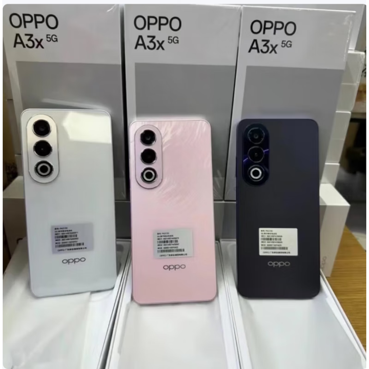 OPPOOPPO A3x 新款5G手机 超抗摔 超耐用闪充 静夜黑 6GB+128GB